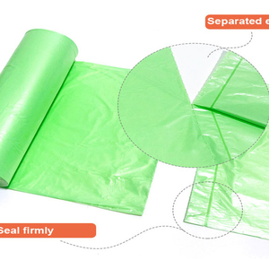 Sac personnalisable biodégradable à 100 % (Oxo-Biodegradable) vert EPI, prix usine HC, pour supermarché, exposition et emballage - Product Image 2