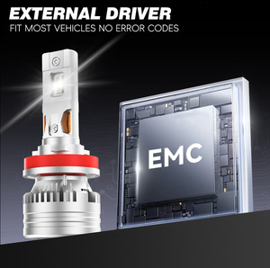 Xe LED Đèn sương mù p13w psx26 5202 <span class=keywords><strong>psx24</strong></span> H1 với GC-7535 Led Chip 12000lm Đồng kép Ống PCB cho 12V 24V Led Đèn Pha bóng đèn - Product Image 6