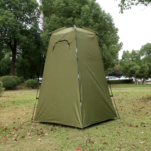 Mise à niveau de la tente de douche légère à cadre automatique pour le <span class=keywords><strong>camping</strong></span> en plein air sac de rangement pour les toilettes mobiles et le bain avec crochet pour la pêche - Product Image 3