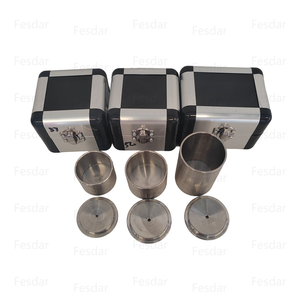 Boya ve mürekkep viskozitesi testi için paslanmaz çelik yoğunluklu bardak - Product Image 6