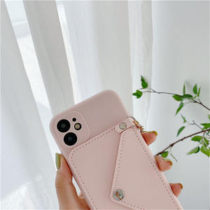 Funda de cuero para teléfono móvil Iphone, Cartera de lujo de Tpu, accesorios traseros para Iphone 11 12 13 Pro Max 7 8 Puls X Xs Xr, 2022 - Product Image 3