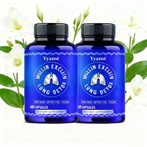 Capsules de Nettoyage Pulmonaire à la Molène Marque Privée OEM/ODM – Santé Respiratoire, Détoxification et Soutien Immunitaire - Product Image 1