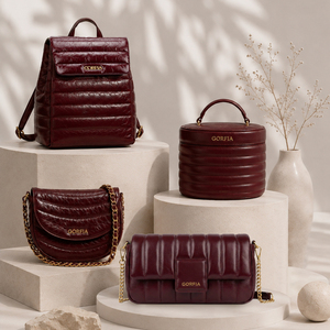 Custom Embossed PU Leather <b>Handbag</b> Collection for Women Including Hobo Bag Crossbody Bag Backpack and Travel Duffle Bag - Product Image 1