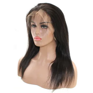 13*4 HD Lace Frontal Wig 22 Inch Straight Double Drawn Lace Wig 100% Unprocessed Human Hair