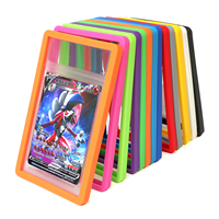 Protecteur de carte gradée couleur unie PS AC, protection antichoc colorée, protecteur de carte gradée gris pour cartes en slab