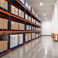 Étagère de stockage en acier robuste Q235B, rayonnage à palettes 3000 kg, solution de stockage durable pour meubles