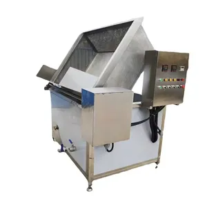 Oil Filter System Food Snack Processing Frying Machine Fried Tofu Egg Meat Bean Curd Deeo Fryer Frymaster Chicken Fryer Machine