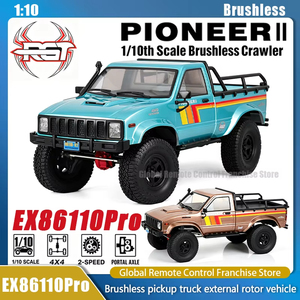 Voiture RC RGT EX86110Pro 1/10 Pioneer II Brushless 4WD, camionnette tout-terrain avec moteur Hobbywing, véhicule électrique tout-terrain pour adultes - Product Image 3