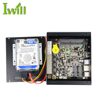 IWILL Ibox-501 N13 Tarjeta de Red de 6 Gigabit Ethernet, Firewall, Microappliance, Accesorios Linux