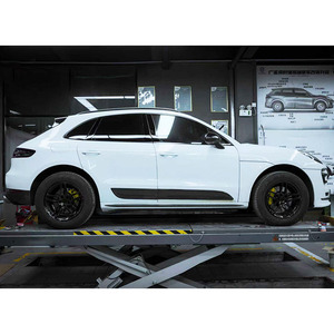 Kit de Carrocería para Porsche Macan 95B.<span class=keywords><strong>1</strong></span> 2014-2017, Estilo Turbo+<span class=keywords><strong>TKT</strong></span>, Faldones Laterales y Ensamblaje de Parachoques Delantero, Nuevo, en Plástico - Product Image 3