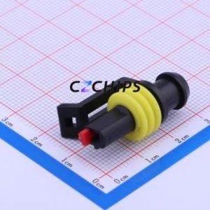 282079-2 Housing (Wire-to-Board / Wire-to-Wire) Connector 1x1P 1 1 With Latch - Product Image 2