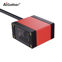 Escáner de Código de Barras Industrial de Largo Alcance, Interfaz USB RS232, Lector de Códigos de Barras 1D y 2D para Líneas de Producción Industrial