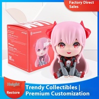 Personalizable PVC Vinilo Moldeado por Inyección PVC Caja Ciega Figuras Mascota Figuritas Llavero Colgantes Personalizable Estatuas de Juguete