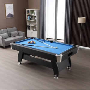 <span class=keywords><strong>Mesa</strong></span> <span class=keywords><strong>de</strong></span> <span class=keywords><strong>Billar</strong></span> Americana Negra para Adultos, Fabricada en MDF, 2130x1190x790mm, Directo <span class=keywords><strong>de</strong></span> Fábrica - Product Image 5