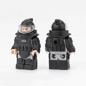 ชุดตัวต่อชุดป้องกันระเบิดทางทหาร <span class=keywords><strong>EOD</strong></span> หน่วยรบพิเศษ เสื้อเกราะกันระเบิด อุปกรณ์เสริมฟิกเกอร์ ชุดของเล่น - Product Image 2