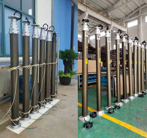 عمود صاري هوائي من سبائك الألومنيوم, عمود صاري هوائي يعمل بالهواء المضغوط 3.5 متر 4.<span class=keywords><strong>2</strong></span> متر 5 متر 6 متر 7.5 متر - Product Image 4