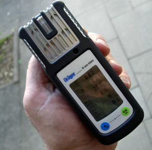 Détecteur de gaz portable Drager X-am 8000, best-seller et authentique, pour CO2/CO/EX, la taille la plus petite, avec 1 an de garantie, 100% authentique - Product Image 2