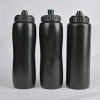 Nouvelle bouteille d'eau pour vélo de 32 oz (1000 ml) en plastique PP sans BPA, bouteille d'eau à presser pour VTT avec logo personnalisé