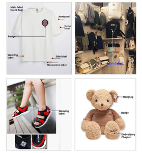 Etiquetas colgantes de ropa de tela personalizadas, etiquetas de <span class=keywords><strong>precio</strong></span> con logotipo oscilante, etiquetas para ropa CMYK, etiquetas colgantes de ropa - Product Image 6