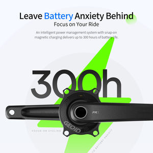 Compteur <span class=keywords><strong>de</strong></span> <span class=keywords><strong>puissance</strong></span> pour vélo <span class=keywords><strong>de</strong></span> route GEOID PM500 en aluminium, sans fil, batterie lithium-ion, pièces <span class=keywords><strong>de</strong></span> vélo électroniques intelligentes - Product Image 4