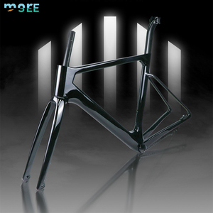 Cuadro de <span class=keywords><strong>Bicicleta</strong></span> de Carreras SeeMore de Alto Rendimiento, Mate/Brillante, Ultraligero, 700C, Cuadro de Fibra de Carbono Completo con Horquilla - Product Image 4