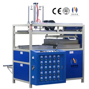 PET Plastic Fruit Box Forming Machine Vacuform Machine Clamshell Thermoforming Machine