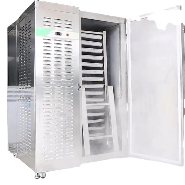 Congelatore istantaneo Mobile industriale del carrello dell'aria del congelatore istantaneo di Prosky nelle filippine per il pollo del pesce