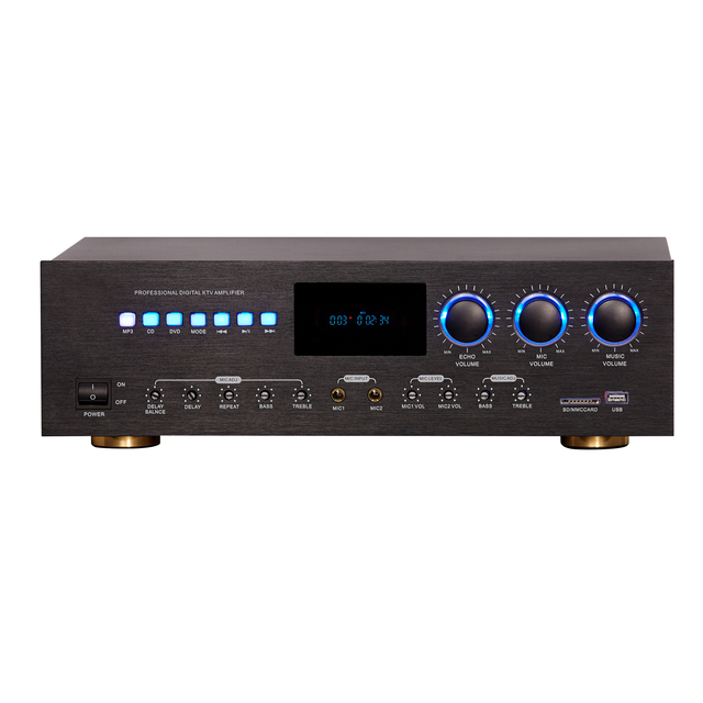 Low Price 200WX2   USB  Karaoke  Amplifier  K20 with Remote Control