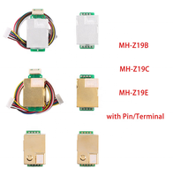 Capteur de CO2 infrarouge MH-Z19 MH-Z19C MH-Z19E, module de capteur de gaz dioxyde de carbone, moniteur de CO2 400-5000 0-5000ppm UART PWM