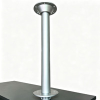 Pied de table pour mobilier de camping-car, longue durée de vie, résistant à l'usure, quincaillerie pour caravane