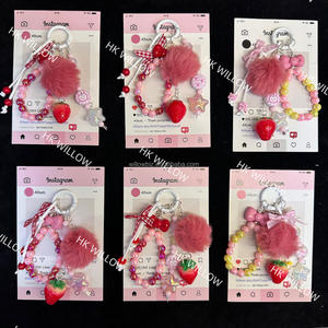 Porte-clés Sonny Angel fraise, breloques pour téléphone, boîte mystère, vêtements Sonny Angel, accessoires en gros, vêtements pour poupées - Product Image 4