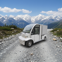 Fourgonnette électrique fermée à deux places de 1,3 m³