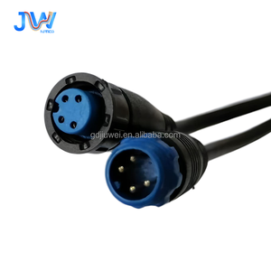 Aanpasbare M8 Waterdichte Man-Vrouw Connector 2-6 Pin Ip67 300V Voor Auto Huishoudelijke Apparaten Machine Gebruik Pvc/Pbt Behuizing - Product Image 3