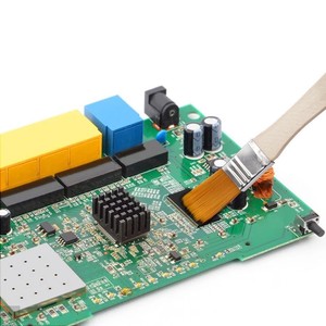 Wooden Handle Yellow Nylon Brush Soft Bristle Painting Cleaning Brush For Computers And Barbecue - Product Image 2