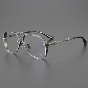 CHARMLIBRARY Luxury Brand Eyeglass Clear Pilot Prescription Myopia <strong>Read</strong> CH8155 Men Women <strong>Fashion</strong> Good Quality <strong>Glasses</strong> Frame - Product Image 1