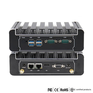มินิพีซีอุตสาหกรรมพร้อมซีพียู Intel J4125 QuadCore 2.0GHz แรม DDR4 พอร์ต LAN คู่ ช่องรับไฟ 12V สำหรับระบบอัตโนมัติในโรงงาน - Product Image 5
