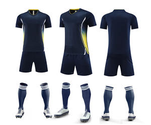 Set di Maglie da Calcio Traspiranti ad Asciugatura Rapida per Uomo, Uniformi Personalizzate, Abbigliamento Sportivo da Calcio Vendita all'Ingrosso - Product Image 4
