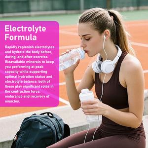 Poudre de boisson électrolytique non OGM à faible MOQ avec acides aminés essentiels et acides nucléiques pour augmenter la masse musculaire - Product Image 4