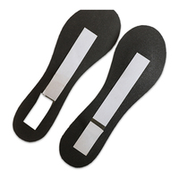 Semelles intérieures pour chaussures 3/4 longueur, haute élasticité, nouveau design 1CM, confortables, en mousse ultra-douce, auto-adhésives, antidérapantes, avec soutien de la voûte plantaire