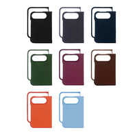 Étui de protection intégrale pour téléphone portable en cuir anti-traces de doigts et résistant aux chutes pour iPhone 18 Duo 18 Pro Max