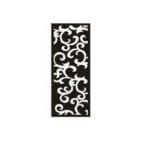 Clôture extérieure de conception moderne, écran d'intimité, clôture en acier, panneaux de clôture de jardin en aluminium