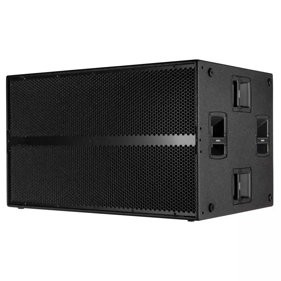 9007-COMO dual 21 polegadas poderoso subwoofer ativo sistema de áudio rcf alto-falante profissional fase