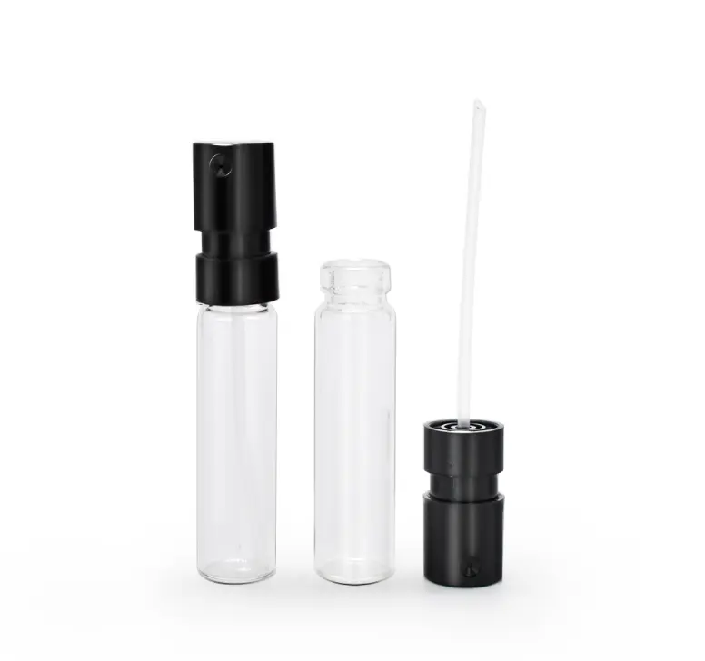 Rỗng 1.5Ml 1Ml 2Ml Rõ Ràng Mini Atomizer Mist Lọ Mẫu Phun Thủy Tinh Chai Nước Hoa