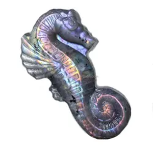 <span class=keywords><strong>Prix</strong></span> usine 4.5cm naturel Labradorite cristal Quartz sculpture cheval de mer Figurines d'animaux artisanat mignon <span class=keywords><strong>hippocampe</strong></span> ornement pierre - Product Image 1