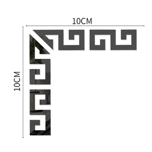 Adesivi Murali a <span class=keywords><strong>Specchio</strong></span> in Acrilico con Linea Diagonale, Decorazione Fai-da-Te per Casa e Mobili, <span class=keywords><strong>Adesivo</strong></span> Decorativo a <span class=keywords><strong>Specchio</strong></span> - Product Image 5