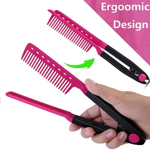 Herstyler thẳng lược cho tóc-Lược sắt phẳng cho mái tóc tuyệt vời với một nắm vững