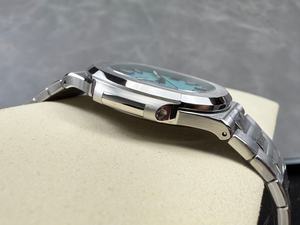 Luxury Super Quality waterproof Mechanical <b>Watch</b> 40mm DDF Factory ETA 330 Movement Thickness 8.2mm 5711 Tiffanyy Blue <b>Watch</b> - Product Image 4