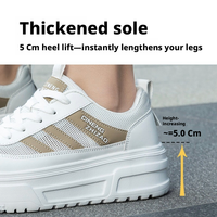 Chaussures de course légères et respirantes en mesh pour femmes avec semelle magnétique amortissante pour l'automne/le printemps