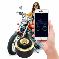 TPMS Inalámbrico Bluetooth 5.0 para Motocicleta, Sensor TPMS sin Programación, Emparejamiento Rápido con Aplicación Móvil Android IOS