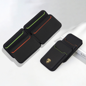 Étui de téléphone avec support magnétique en cuir véritable officiellement autorisé pour iPhone 18 Pro Max et iPhone 18 Duo - Product Image 5